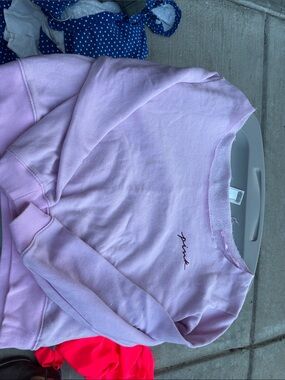 Victoria Secret Pink off the shoulder sweatshirt